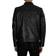 Superdry Slim Fit Coach Leather Jacket - Black