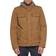 Levi's Washed Hooded Military Jacket - Brown