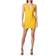 Herve Leger Icon Strappy Sweetheart Mini Dress - Golden