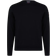 Paul & Shark Merino Wool Crewneck Sweater with Iconic Badge