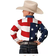 Roper Boys American Flag L/S Shirt