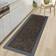 World Rug Gallery Textline Anti-Fatigue Gray 18x47"