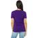 Bella+Canvas Women's Relaxed Jersey Short Sleeve V-Neck Tee - Team Purple