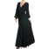 MEGHAN LA Lilypad Maxi Dress - Black