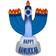 Gemmy Hanukkah Multicolor Figurine 42.1"