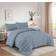 Swift Home Seersucker Bedspread Blue (233.7x228.6)