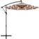 Hiland AZ Patio Heaters Offset Cantilever Umbrella