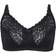 Yours Hi Shine Lace Non-Padded Non-Wired Full Cup Bra - Black