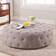 Baxton Studio Cardiff Beige Foot Stool