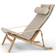 Carl Hansen & Søn FK10 Plico Oiled Oak Lounge Chair 36.8"
