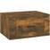 vidaXL Smoked oak, cabinet 1/2x Nattbord