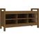 vidaXL Honey brown, 110 Hall Storage Bench