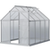 OutSunny Walk-in Greenhouse 8x6ft Aluminum Polycarbonate