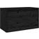 vidaXL black, 1 Wall Cabinet