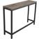 Venture Design Rise Black/Teak Kleintisch 30x110cm