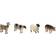 Melrose Home Decorative Sheep/Pig/Cow/Goat Set Of 8