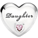 Pandora Daughters Love Charm - Silver/Pink