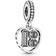 Pandora 18th Celebration Dangle Charm - Silver/Transparent