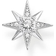 Thomas Sabo Star Ear Studs - Silver/Transparent