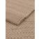 Rug Solid CottonCotton Braun 75X135cm