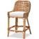 Baxton Studio Kyle Natural Bar Stool