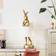 Kare Design Animal Rabbit Gold/White Tischlampe 68cm