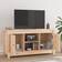 vidaXL White Solid Pine TV-benk 103x52cm