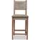 Baxton Studio Heyna Rope Bar Stool