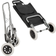 tectake Shopping Cart - Black