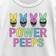 Fifth Sun Girl's Power Rangers Easter Power Peeps T-shirt - White