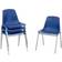 National Public Seating Poly Shell Stack Kitchen Chair