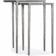 Hooker Furniture Chapman Metal Pewter Nesting Table 2