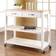 Crosley Furniture KF30051WH Natural Top Trolley Table