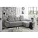 Stella Trading ‎64-200-07R Grey Sofa 270cm 3-Sitzer