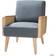 14 Karat Home JAYDEN CREATION Delphine Cane Armchair