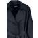 Urban Classics Crinkle Nylon Minimal Trench Coat - Black