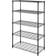 Seville Classics 5-Tier Steel Wire Wheels Shelving System