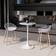 Jamesdar Kurv Round Bistro Bar Table