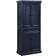 Crosley Furniture Seaside Collection CF3103-NV Pantry Glass Cabinet