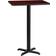 Flash Furniture XU-MAHTB-2430-T2222B-GG Rectangular Mahogany Laminate Top Bar Table