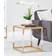 Harper & Willow Gold Modern Acrylic Small Table