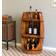 Vintiquewise Barrel Display Shelf Wine Rack 21.5x32.5"