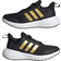 Adidas Kid's Fortarun 2.0 Cloudfoam Lace - Core Black/Gold Metallic/Cloud White