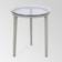 Christopher Knight Home Outdoor Modern Side Tempered Glass Small Table