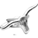 Cufflinks Inc Longhorn Steer Cufflinks - Silver