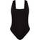 PrettyLittleThing Basic Racer Back Bodysuit - Black