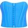 PrettyLittleThing Bandage Hook & Eye Structured Corset - Bright Blue