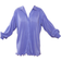 PrettyLittleThing Plisse Frill Hem Shirt Dress - Lilac