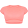 PrettyLittleThing Basic Short Sleeve Crop T-shirt - Neon Pink