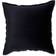 Pillow Perfect Flange Complete Decoration Pillows Black (45.7x45.7)